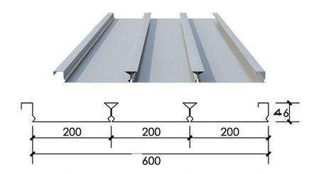 YX46-200-600閉口樓承板 YX46-200-600閉口樓承板